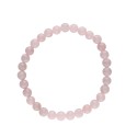 Pulseira de Quartzo Rosa 6mm