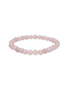 Pulsera di Quarzo Rosa 6mm