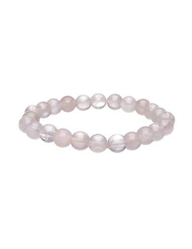 Pulsera di Quarzo Rosa 8mm