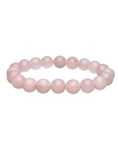 Pulsera de Cuarzo Rosa 10mm