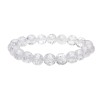 Pulseira de quartzo quebrada 10mm
