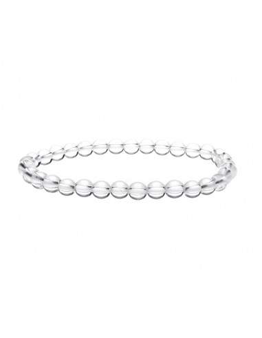 Pulsera di Cuarzo Blanco 6mm