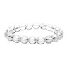 Bracelet de quartz blanc 10mm