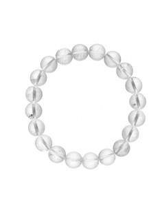 Bracelet de quartz blanc 10mm 2