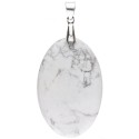 Pendente cabochão de howlite