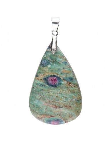 Pendente Cabochon di Rubino con Zoisite