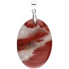 Pingente Cabochão de Jaspe Vermelho