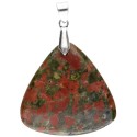 Pendentif cabochon Unakita