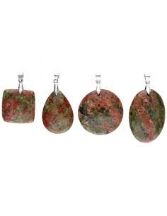 Unakita cabochon pendant 2