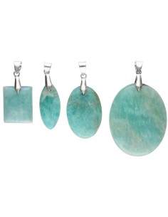 Amazonite cabochon pendant 2