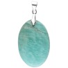 Amazonite cabochon pendant