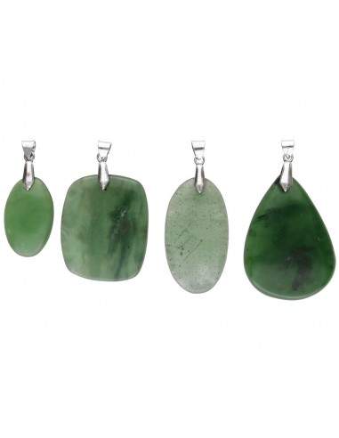 Ciondolo con cabochon di giada