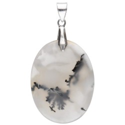 Pendente Cabochon di Agata Dendritica Tigre