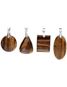 Tiger's Eye Cabochon Pendant 2