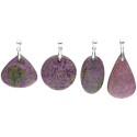 Charoite cabochon pendant