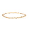 Bracelet de Citrine chauffée 4mm