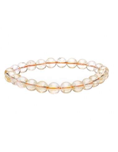Pulsera di Citrino Riscaldato 8mm