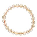 Bracelet de Citrine chauffée 8mm