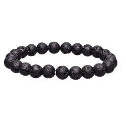 Bracciale in Lava 8mm