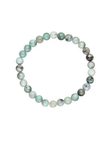 Bracciale in smeraldo da 6 mm