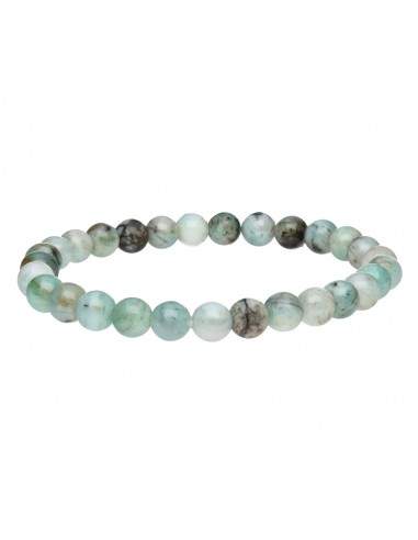 Bracciale in smeraldo da 6 mm