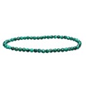 Pulseira Facetada de Malaquite 3mm