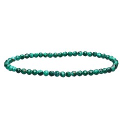 Bracciale Faccettato in Malachite 3mm