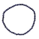 Bracelet saphir à facettes 3mm