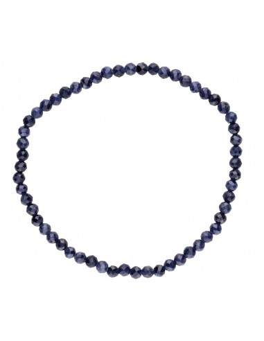 3mm Sapphire Faceted Bracelet