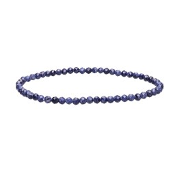 Bracciale Faccettato di Zaffiro 3mm