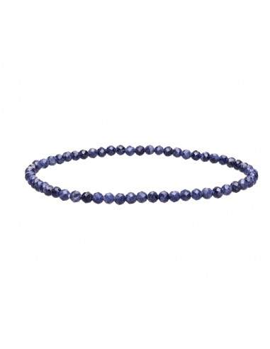 Bracciale a faccette di zaffiro 3mm