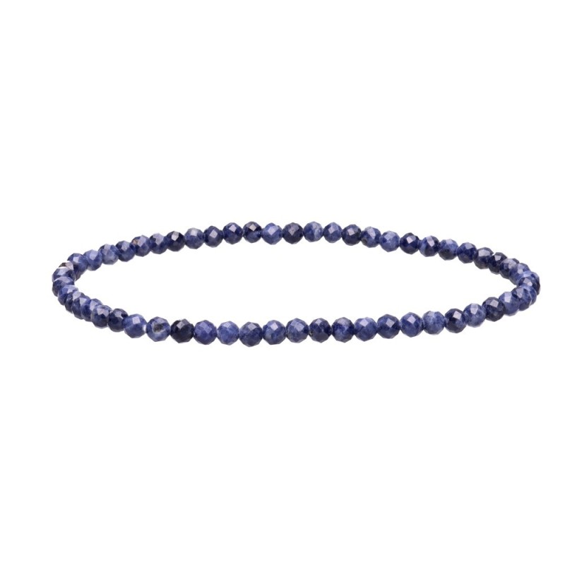 Bracciale Faccettato di Zaffiro 3mm