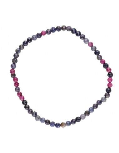 Bracelet à facettes en saphir...
