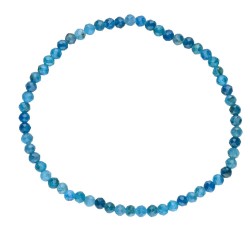 Bracciale Facettato in Apatite Scura 3mm