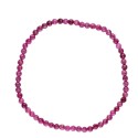 Bracciale Facettato di Rubino 3mm