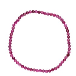 Bracciale Facettato di Rubino 3mm
