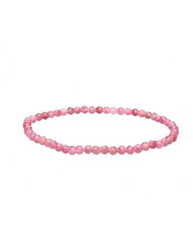 Pulsera sfaccettata di Tormalina Rosa...