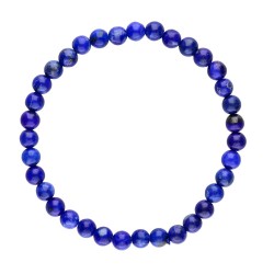 Bracciale in Lapislazzuli 6mm