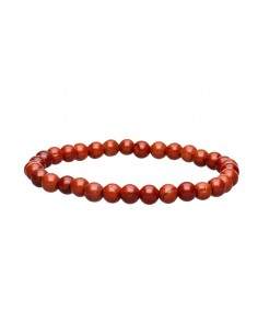 Pulsera di Diaspro Rosso 6mm