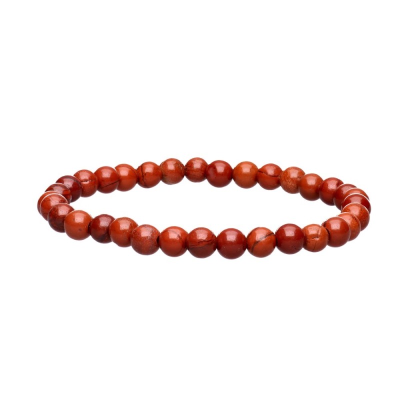 Bracciale in Giada Rossa 6mm