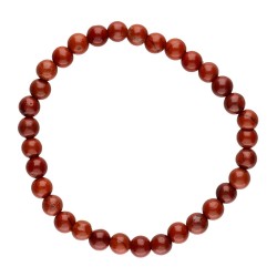 Bracciale in Giada Rossa 6mm