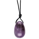 Small Amethyst Yoni Egg with Hole