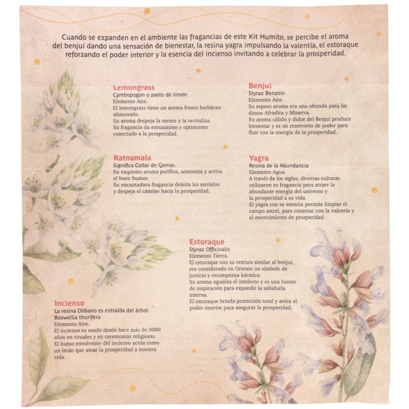 Kit Fumo Sacro Prosperità - Sacra Madre