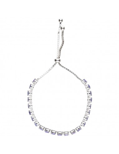 Tanzanite Bracelet in 925 Sterling...