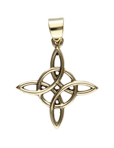 Ciondolo in bronzo Nodo della Strega...