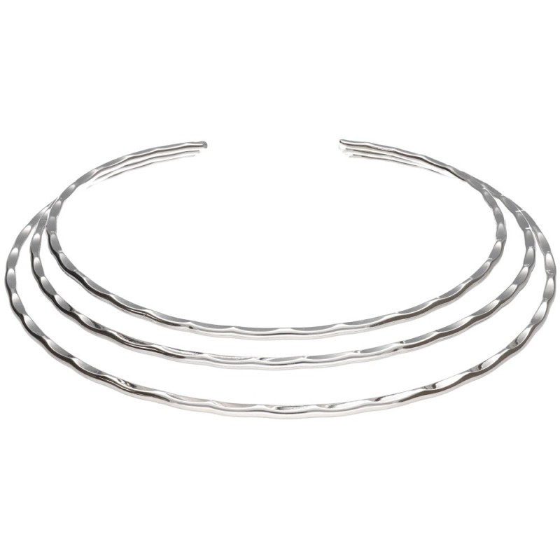 Collana in Bagno d'Argento Rigido -2-