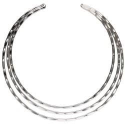 Collana in Bagno d'Argento Rigido -2-