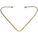 Collar de Bronce Rígido -2-