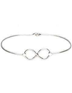 Bracelet plaqué argent -B35-
