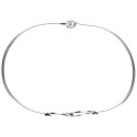 Bracelet plaqué argent -B35-